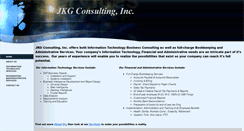 Desktop Screenshot of jkgconsult.com
